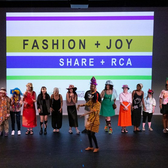 FASHION + JOY presentation at Wandsworth Art Fringe
