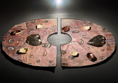 ‘One Waterfall Floods Another’ 2024 artwork made in conversation with Frank Pearson