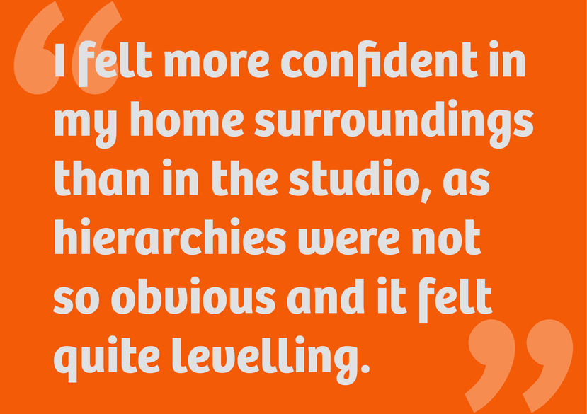 Brave New Normal: Social Media Launch Campaign featuring quotes from co-researchers