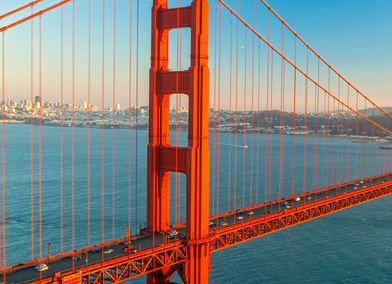 Golden Gate Bridge in San Francisco