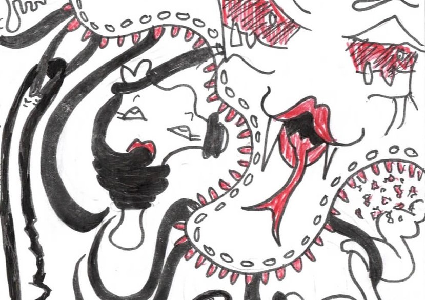 Cracked Out and Thirsty in London, 2053 by Bea Xu, 2025 Graphic Novel Participant