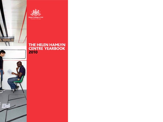 The Helen Hamlyn Centre for Design Yearbook 2010