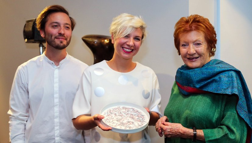 Lady Helen Hamlyn with Helen Hamlyn Alumni Award Winners