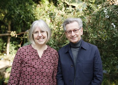 Professors Claire Craig and Paul Chamberlain