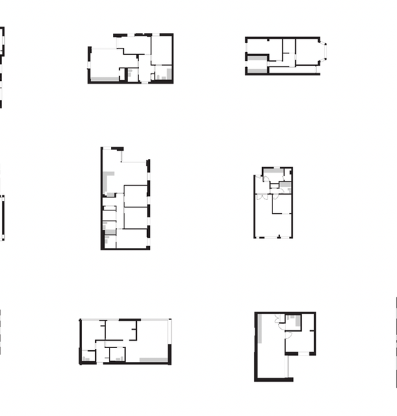 Floor plans from London’s existing housing stock