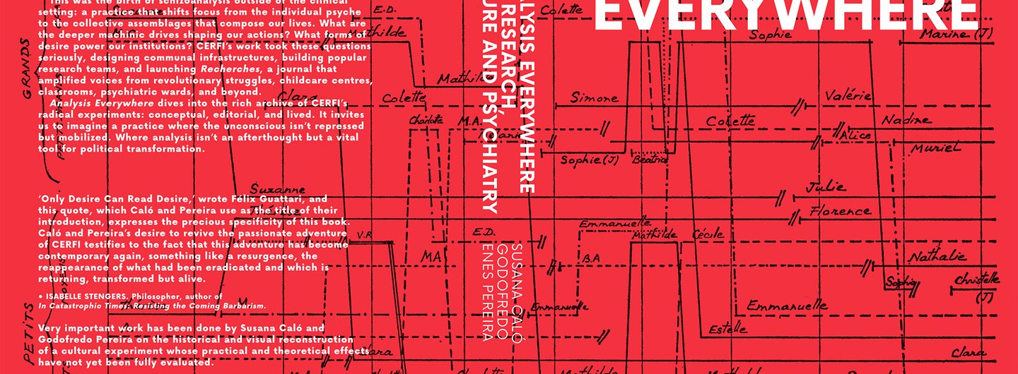 Cover of CERFI – Analysis Everywhere, by Susana Calo and Godofredo Enes Pereira. Minor Compositions, 2025.