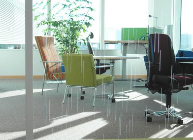 Rain curtain to support ‘knowledge workers’ in the 21-st century workplace, Catherine Green