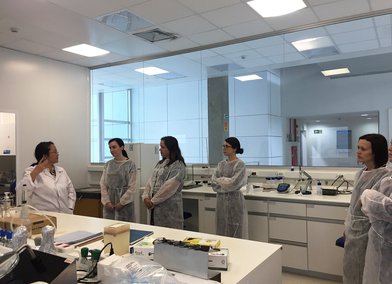 Visit to IPT Labs in the Bionano Building