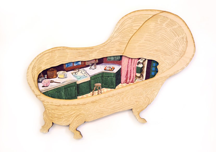 Artwork ‘Bathtub’, YiMiaoShih