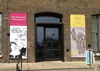 Photo of the entrance to solo exhibition ‘YiMiao Shih: Rabbrexit Means Rabbrexit’,
