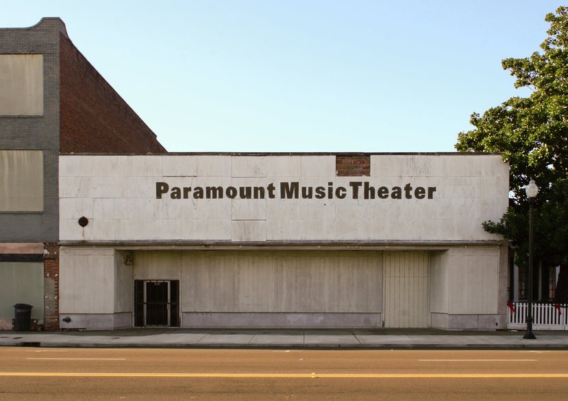 Paramount Music Theater, Alexander Street, Greenville, Mississippi, December 2009
