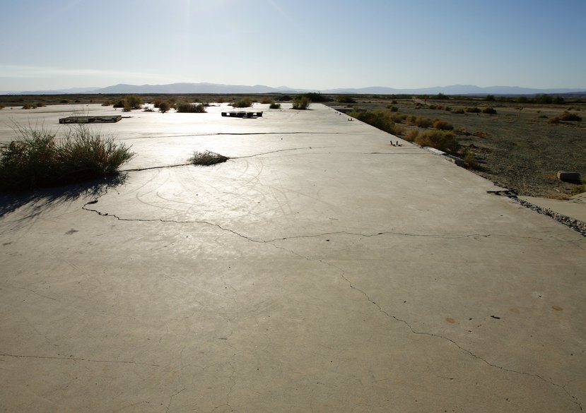 Salton City Airport, Salton City, California, November 2010