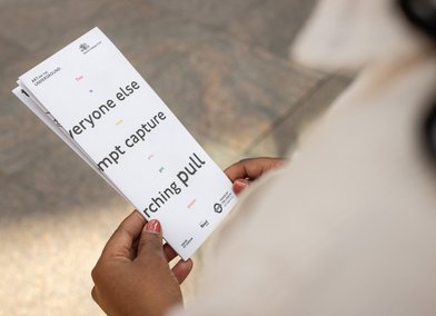 Art on the Underground leaflet