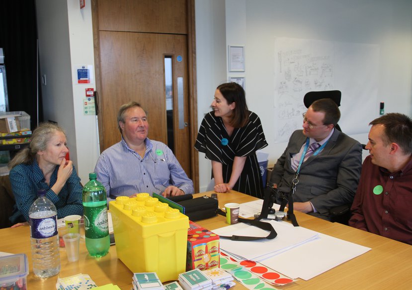Design workshop with people who have additional needs