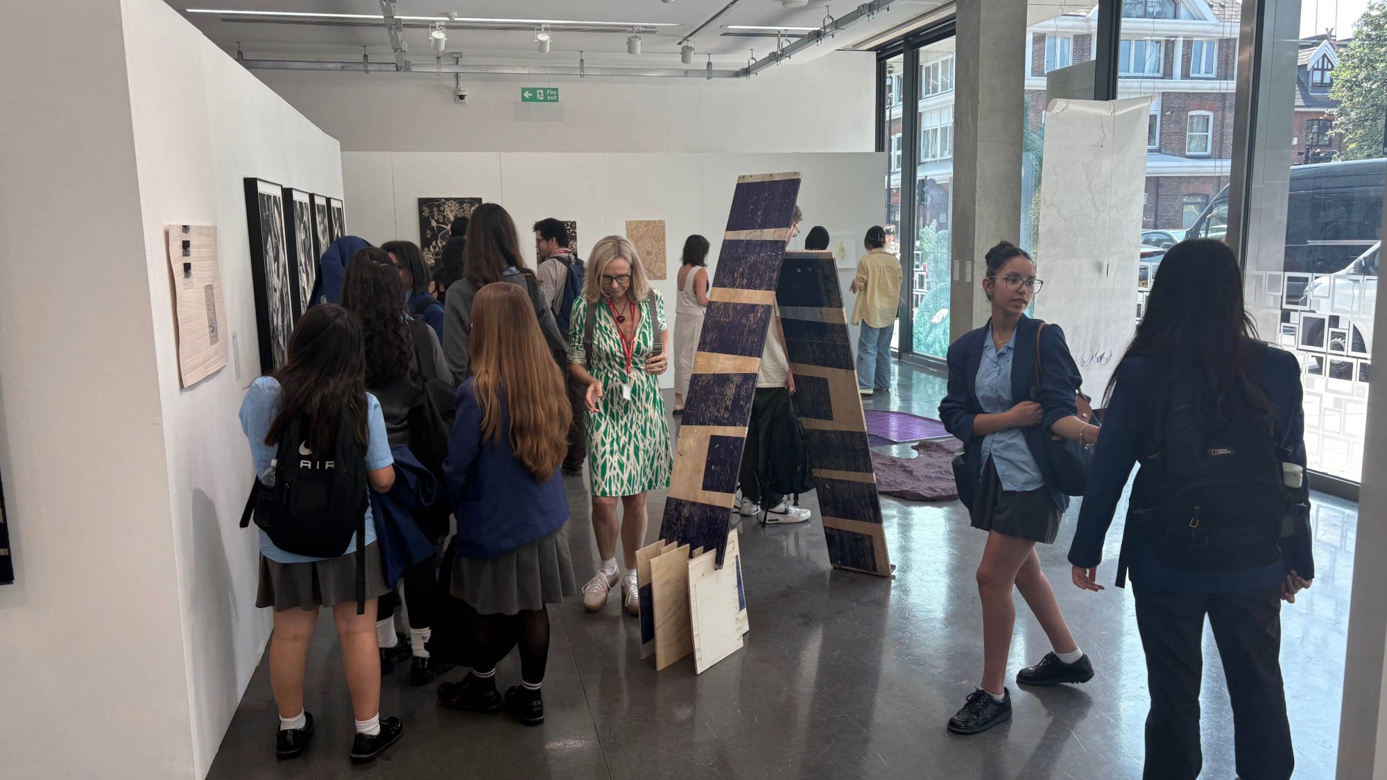 Wandsworth school tour of RCA 2025