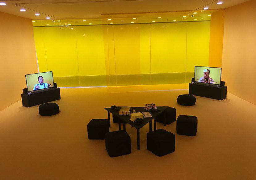 Stranger in The Village, Video Installation