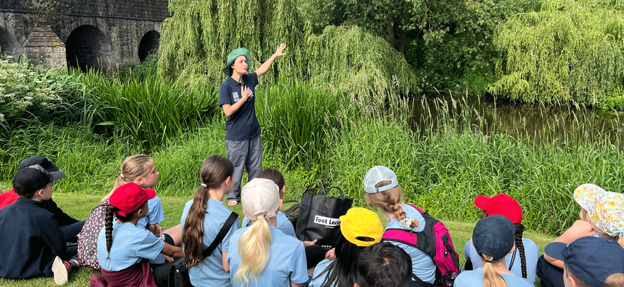Making of a Meadow, workshop for children. June 2025. Jess Potter.