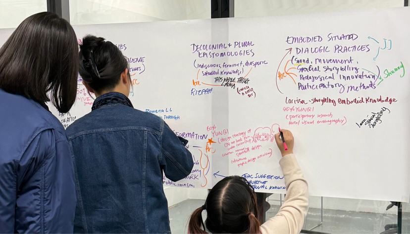 PhD Communication students experiment with ideas