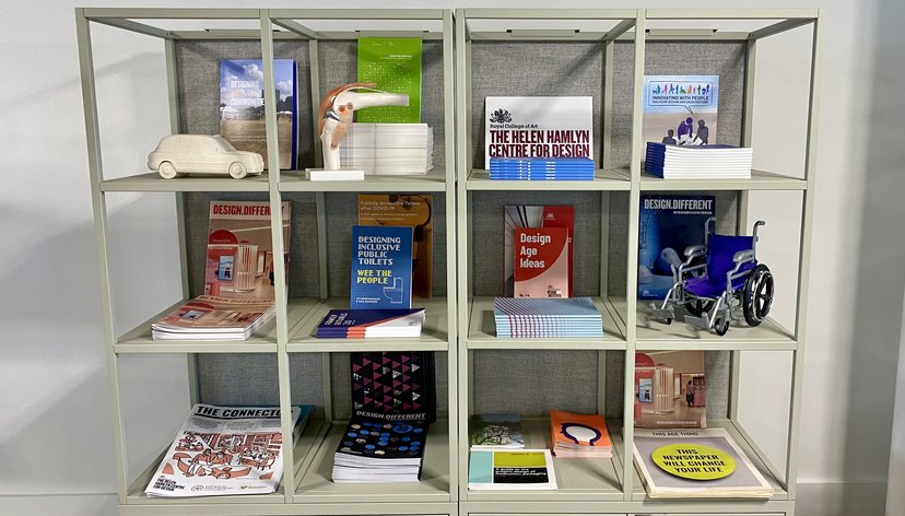 Helen Hamlyn shelves