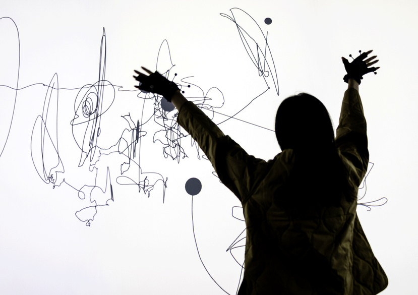 Audience participation after the live performances to engage with the environment and interactive space