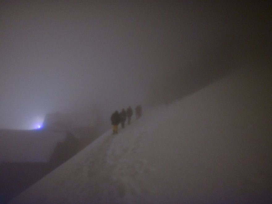 Migrants in the French Alps, near Briançon (Mehdi Chebil)