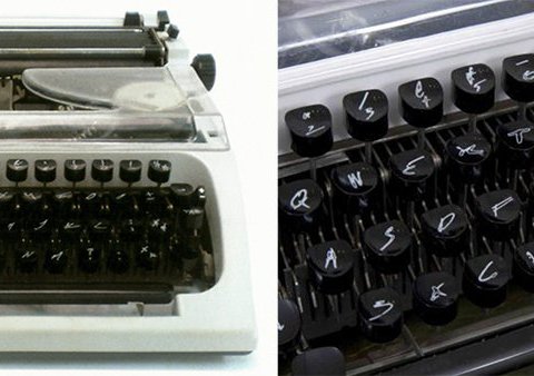Personalised Typewriter