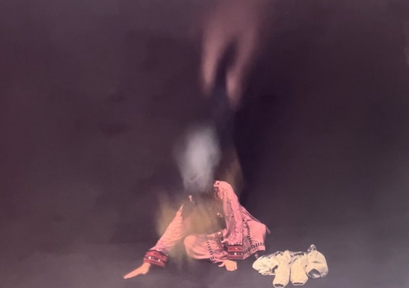 Still from moving image work Tropes and Dreams, 2024