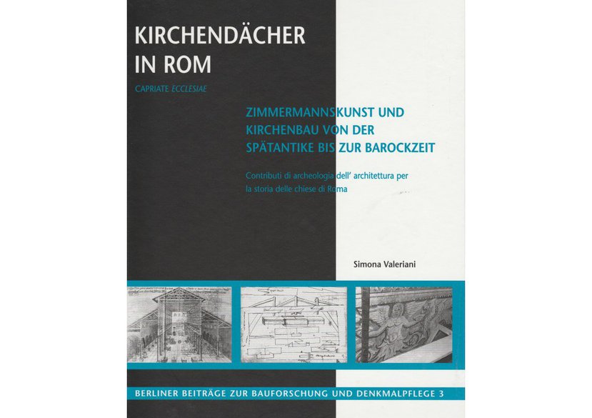 Monograph on the history of basilicas of early Christian origin in Rome, through a study of carpentry techniques, German with English and Italian summaries.