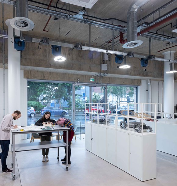 Intelligent Mobility Design Centre at the RCA Battersea campus