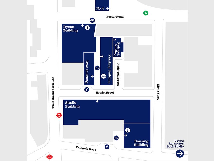 Battersea map