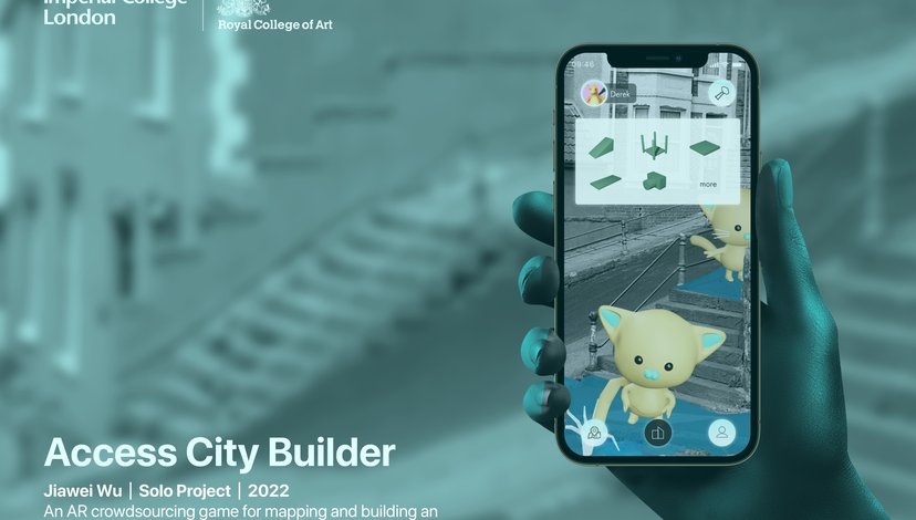 Access City Builder by Jiawei Wu (MA/MSc Innovation Design Engineering, 2022)