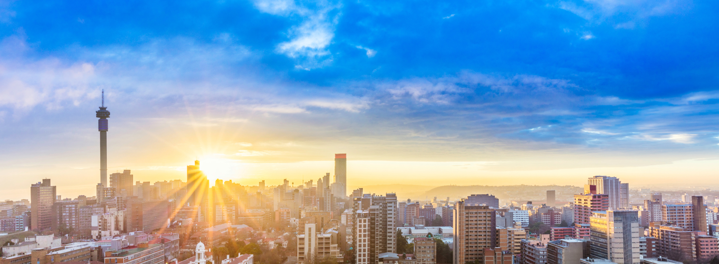 Johannesburg cityscape, South Africa