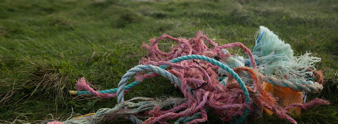 Ocean Plastics Assemblage on Warebeth Beach, Orkney