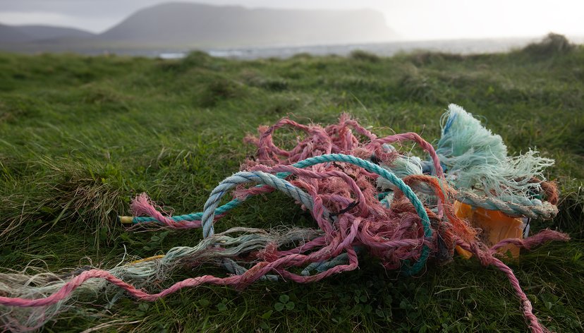 Ocean Plastics Assemblage on Warebeth Beach, Orkney