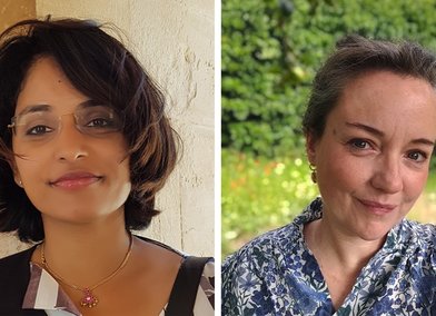 Kamini Vellodi and Samantha Moore