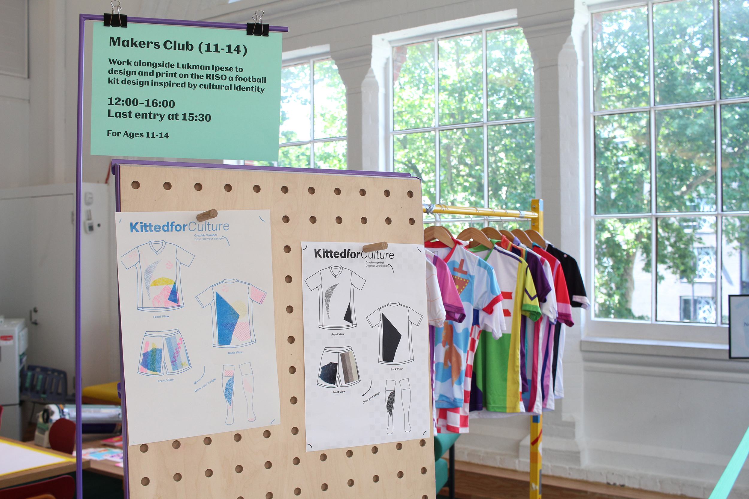 Kitted for Culture exhibition