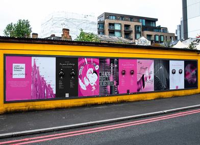The The Power of Listening designs on display at Vinegar Yard