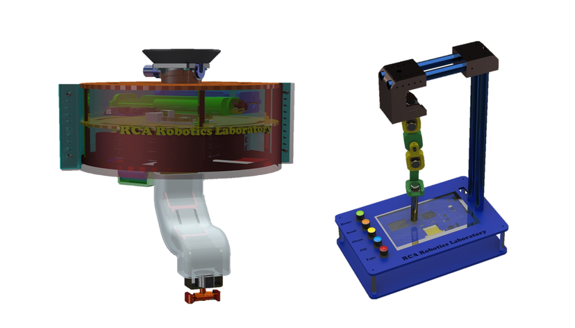 RCA Autonomous Repair Arm and User Interface