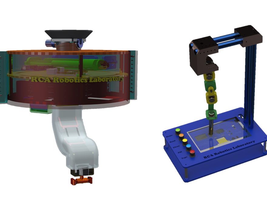 RCA Autonomous Repair Arm and User Interface