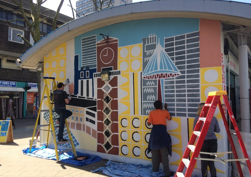 Lansbury Micromuseum. Credit, Walls on Walls.