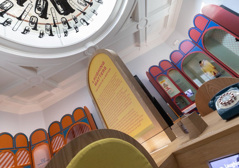 Laughing Matters: The State of a Nation (2019) Victoria and Albert Museum, London. 29 March 2019 – 2022.