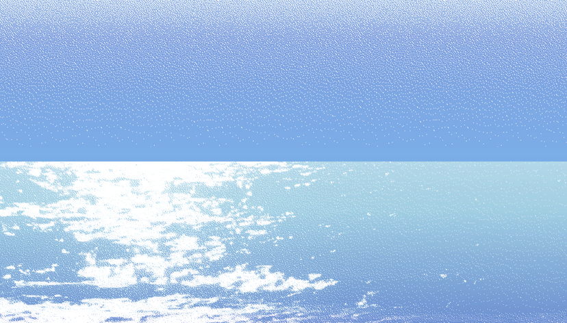 Between the Deep Blue project identity