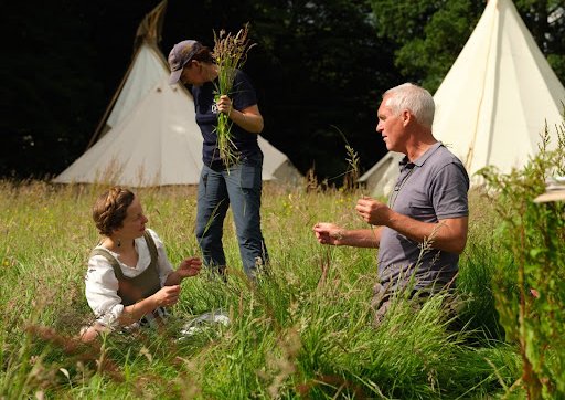 Making of a Meadow cross disciplinary field event, Rebel Farm, 2024 2