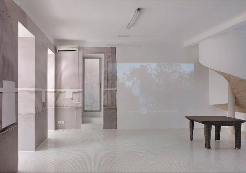 STORIES FROM THE COATS – group show. 2024, Essayages, Villa Paradis, La Traverse Gallery, Marseille, France, Curation Vera Martynov, Ania Martchenko, scenography Ania Martchenko.