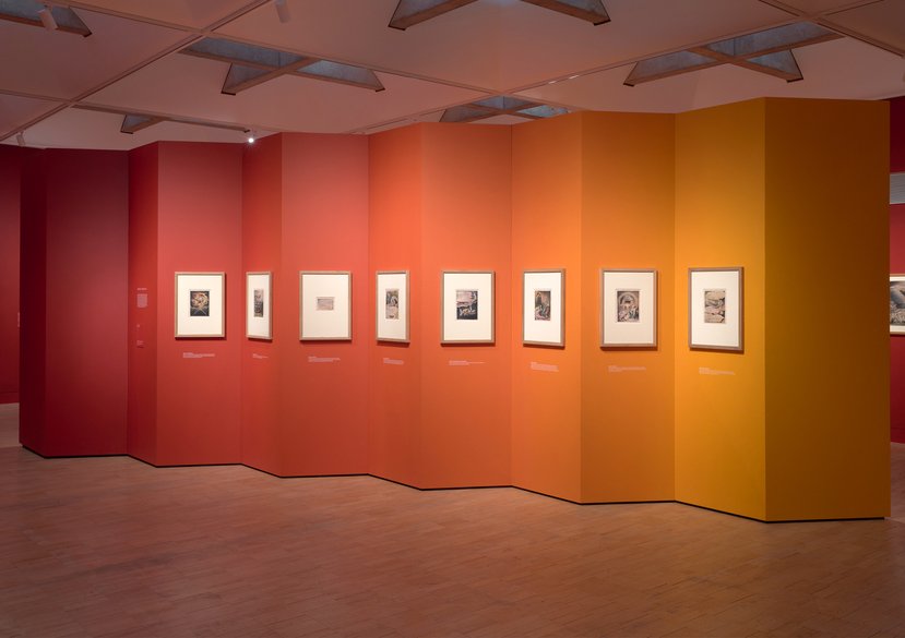 Exhibition graphic design for William Blake’s Universe, Fitzwilliam Museum, Cambridge, 2022.