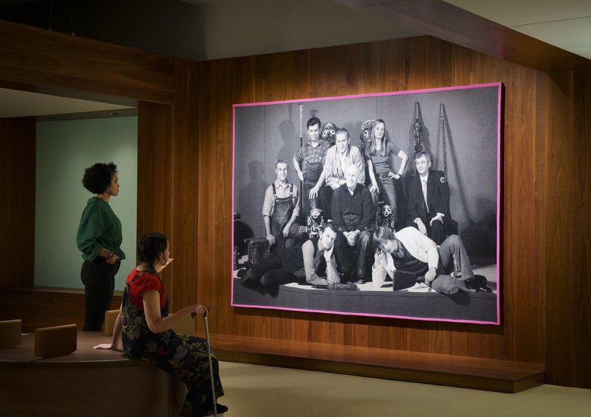 Exhibition graphic design for Grace Ndiritu: The Healing Pavilion, Wellcome Collection, 2022.