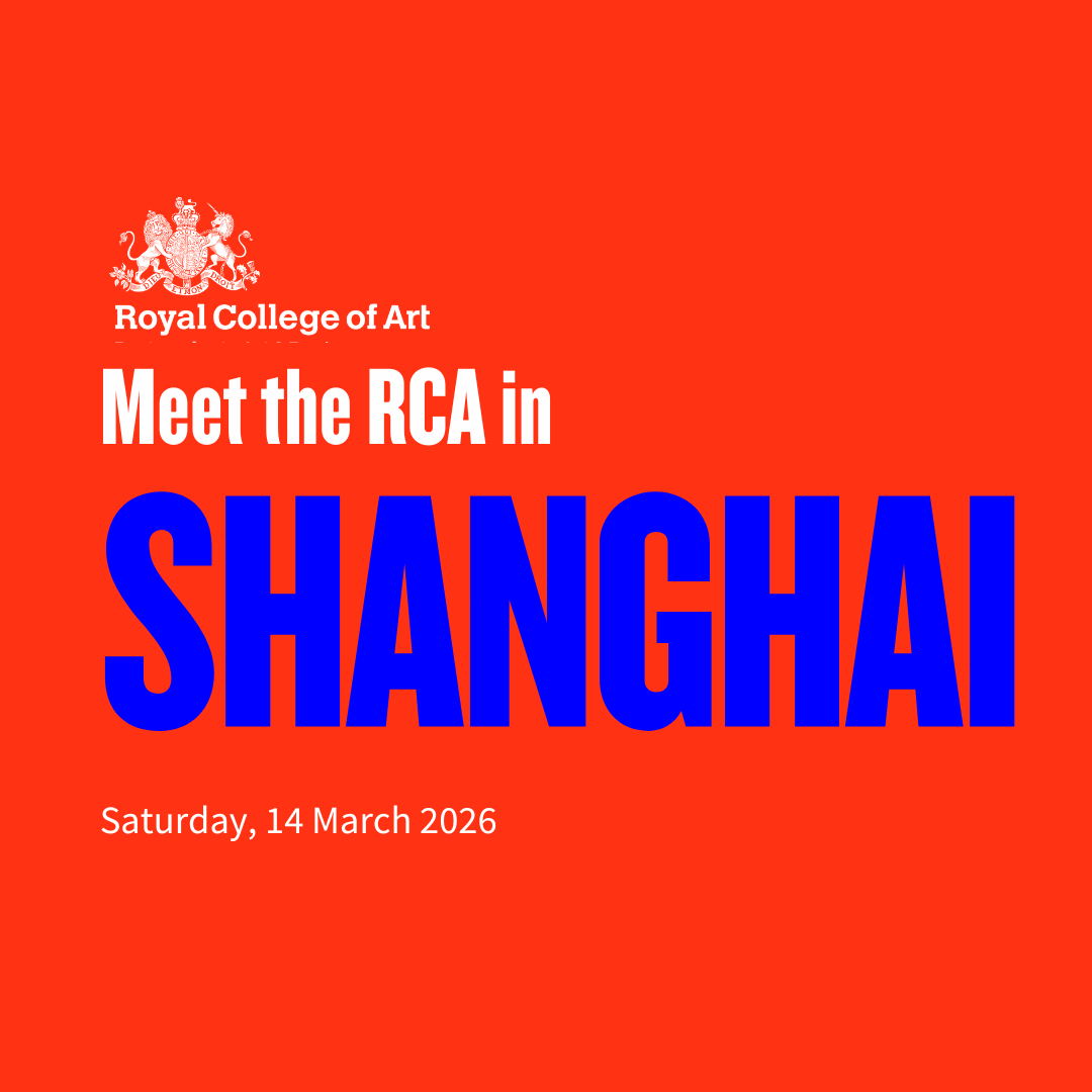 Meet the Royal College of Art in Shanghai | Royal College of Art