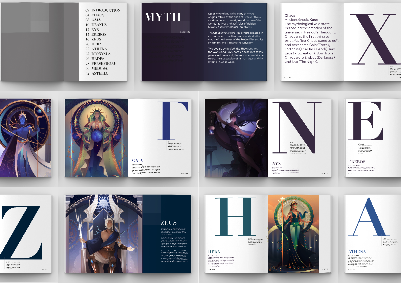 Melanie Dikaiou, Editorial Design Summer School 2022