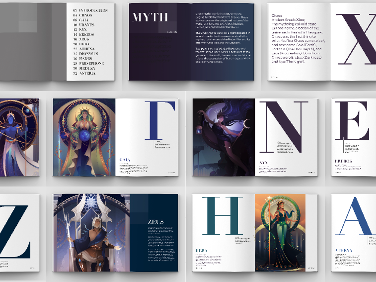Melanie Dikaiou, Editorial Design Summer School 2022