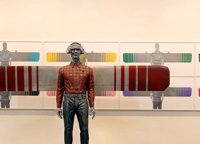 Metamorphosis - a monumental installation by artist Phaneendra Nath Chaturvedi